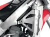 Works Silver Aluminum Radiator Brace Guard for Honda CRF250R