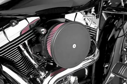 Arlen Ness Big Sucker Stage 2 Air Filter Kit Wrinkle Black 4