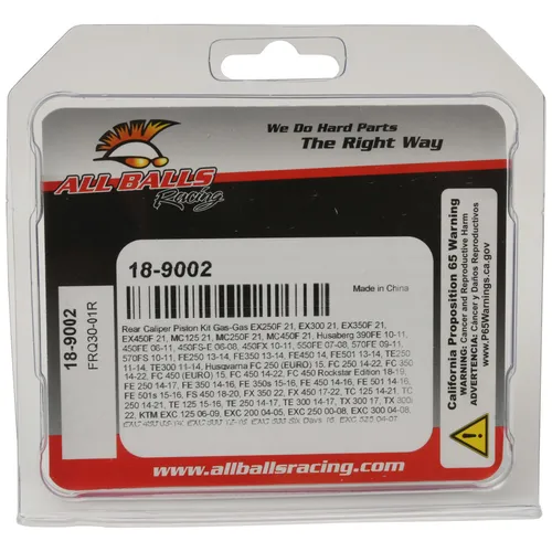 All Balls Rear  Brake Caliper Piston