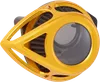 Arlen Ness Clear Tear Air Cleaner Filter Kit Gold Anodized