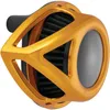 Arlen Ness Clear Tear Air Cleaner Filter Kit Gold Anodized