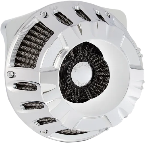 Arlen Ness Inverted Air Cleaner Filter Kit Deep Cut Chrome