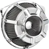 Arlen Ness Inverted Air Cleaner Filter Kit Beveled Chrome