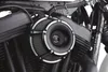 Arlen Ness Inverted Air Cleaner Filter Kit Slot Track Black