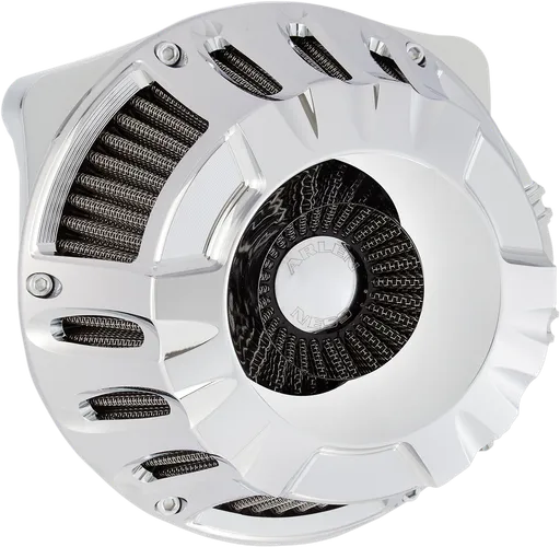 Arlen Ness Inverted Air Cleaner Filter Kit Deep Cut Chrome