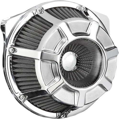 Arlen Ness Inverted Air Cleaner Filter Kit Beveled Chrome