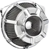 Arlen Ness Inverted Air Cleaner Filter Kit Beveled Chrome