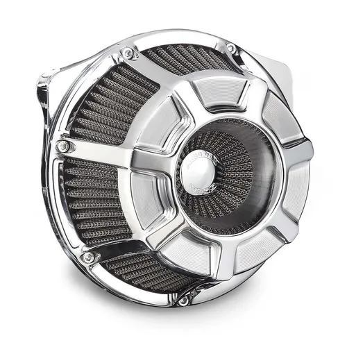 Arlen Ness Inverted Air Cleaner Filter Kit Beveled Chrome 1