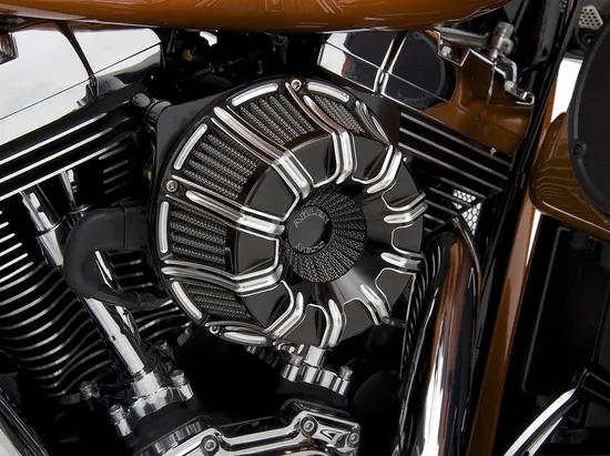 Arlen Ness Inverted Air Cleaner Filter Kit 10 Gauge Machined