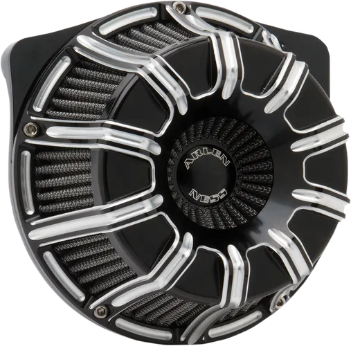 Arlen Ness Inverted Air Cleaner Filter Kit 10 Gauge Machined
