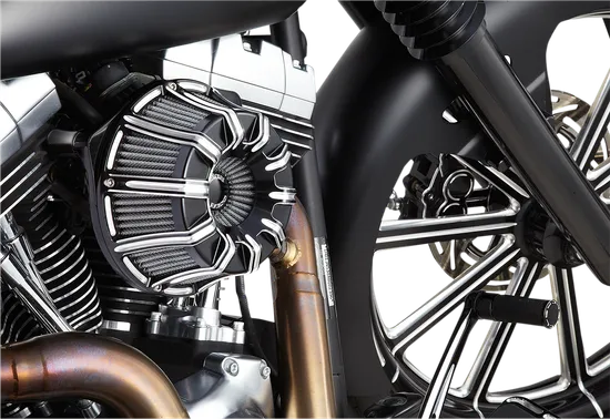 Arlen Ness Inverted Air Cleaner Filter Kit 10 Gauge Machined