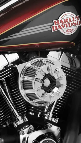 Arlen Ness Inverted Air Cleaner Filter Kit 10 Gauge Chrome