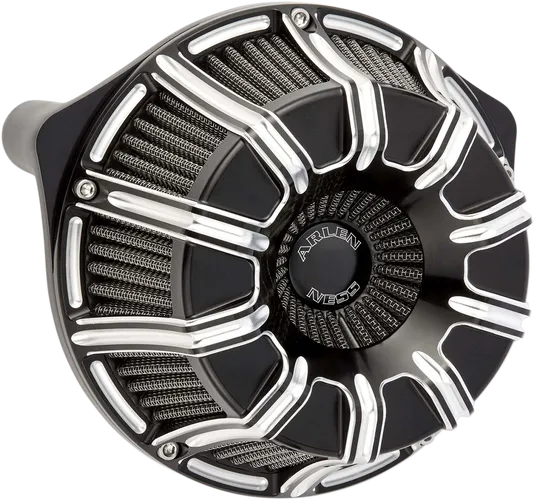 Arlen Ness Inverted Air Cleaner Filter Kit 10 Gauge Machined