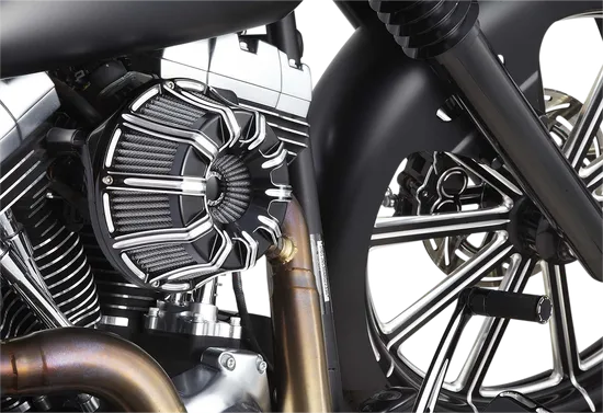 Arlen Ness Inverted Air Cleaner Filter Kit 10 Gauge Machined