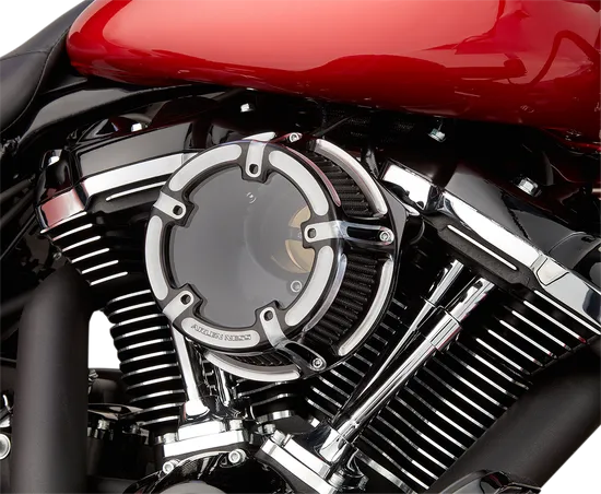 Arlen Ness Method Clear Air Cleaner Filter Kit Machined