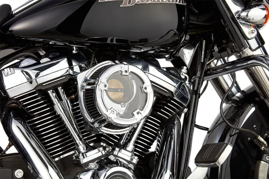 Arlen Ness Method Clear Air Cleaner Filter Kit Chrome