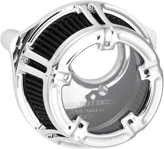 Arlen Ness Method Clear Air Cleaner Filter Kit Chrome