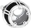 Arlen Ness Method Clear Air Cleaner Filter Kit Chrome