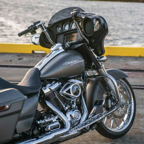 Arlen Ness Clear Tear Air Cleaner Filter Kit Chrome