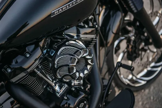 Arlen Ness Inverted Air Cleaner Filter Kit Drift Black