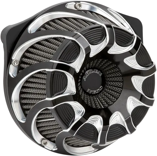 Arlen Ness Inverted Air Cleaner Filter Kit Drift Black