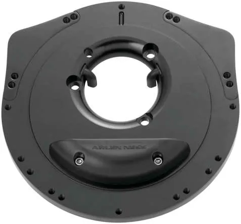 Arlen Ness Inverted Air Cleaner Filter Kit 15 Spoke Black