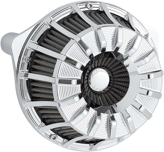 Arlen Ness Inverted Air Cleaner Filter Kit 15 Spoke Chrome 1