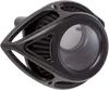 Arlen Ness Clear Tear Air Cleaner Filter Kit Black Anodized
