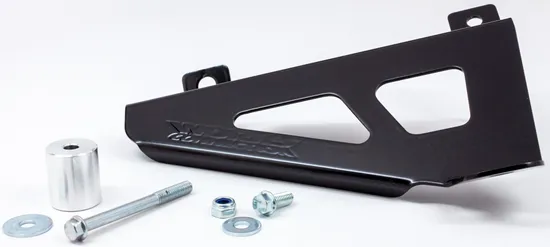 Works Black Aluminum Radiator Brace Guard for Yamaha YZ65