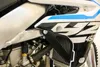 Works Black Aluminum Radiator Brace Guard for Yamaha YZ450FX
