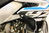 Works Black Aluminum Radiator Brace Guard for Yamaha YZ450F