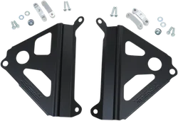 Works Black Aluminum Radiator Brace Guard for Yamaha YZ250F FX