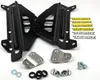 Works Black Aluminum Radiator Brace Guard for Yamaha YZ250F FX