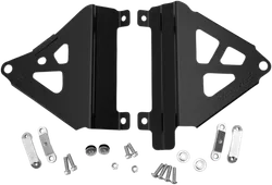 Works Black Aluminum Radiator Brace Guard for Honda CRF450L