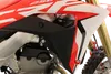 Works Black Aluminum Radiator Brace Guard for Honda CRF250R