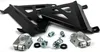Works Black Aluminum Radiator Brace Guard for Honda CRF250R