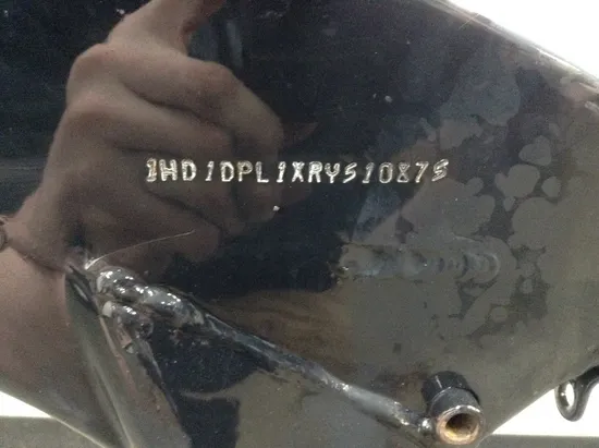 Main Frame Chassis CLN Ready To Go 94 Harley Electra Ultra Classic FLHTCU 87