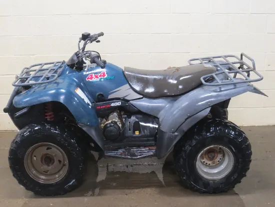 Frame Chassis 1997 Kawasaki Prairie 400 KVF400C 4x4 1992