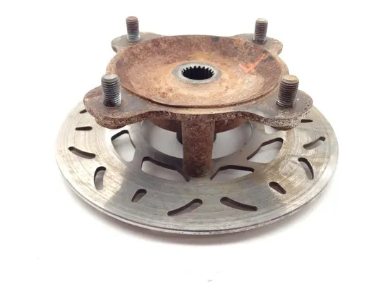 Front Wheel Hub with Rotor B 1997 Kawasaki Prairie 400 KVF400C 4x4 1992
