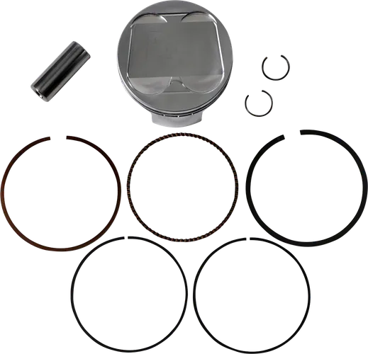 JE Piston Kit Rings Pins Round 4mm OB 94mm Bore 12:1