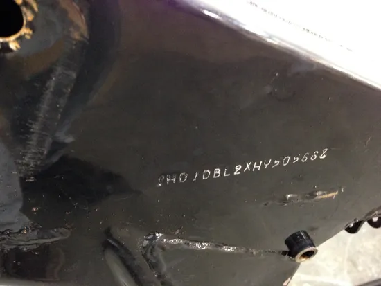 Main Frame Chassis CLN Ready To Go 1987 Harley Electra Glide Classic FLHTC 2012