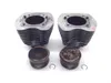 Front Rear Cylinder Jugs w Pistons 03 Harley Softail Standard FXST 2013