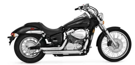 Vance Hines Shortshots Staggered Exhaust Pipe System Chrome