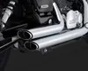 Vance  Hines Shortshots Staggered Exhaust Pipe System Chrome