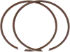 Wiseco 2-Stroke Steel Single Piston Ring Set 47mm