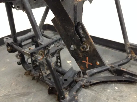 Frame Chassis CLN Ready To Go 2011 Polaris RZR XP 900 2029