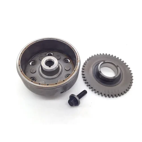 CBR 600 F2 Engine Flywheel W Starter Clutch From 1993 Honda 3