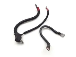 Positive Negative Battery Starter Wires 2000 Harley-Davidson Fatboy FLSTF 2037