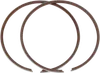 Wiseco 2-Stroke Steel Single Piston Ring Set 47.5mm