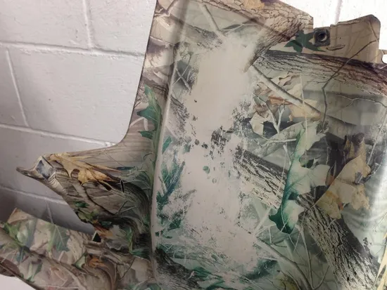 Rear Fender Fenders Plastic 2006 Kawasaki Brute Force 750 KVF750B 4x4i 2041 x